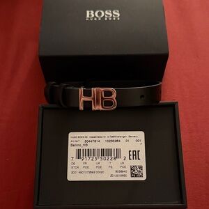Hugo Boss Black Leather bracelet